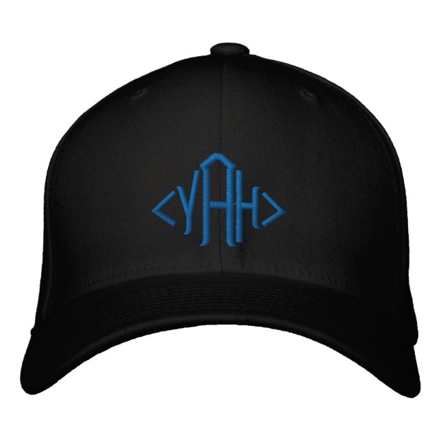 YAHUAH 01-01 EMBROIDERED BASEBALL CAP (Front)
