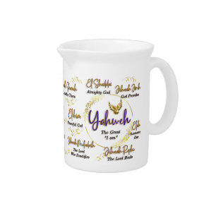 Yahweh Names of God Passover Pitcher