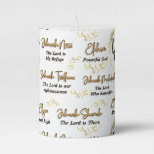 Yahweh Passover Candle Gift