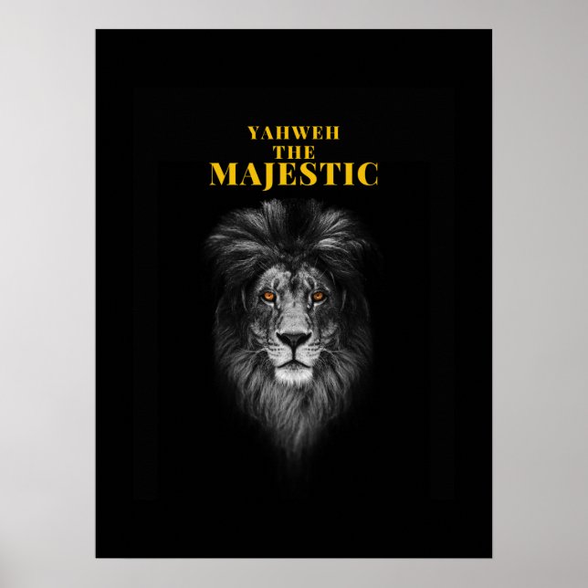 Yahweh The Majestic Poster (Front)