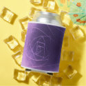 Yaie abstract art  purple spiritual color can cooler