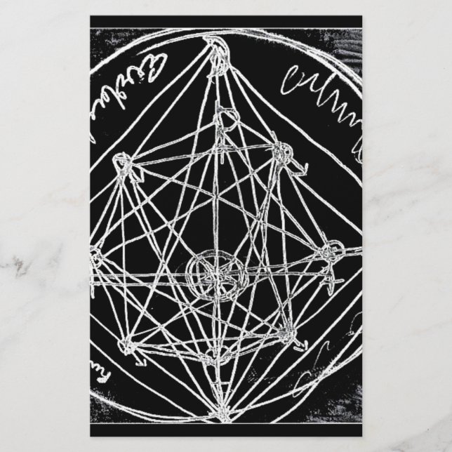 yaie alchemical transmutation art stationery (Front)