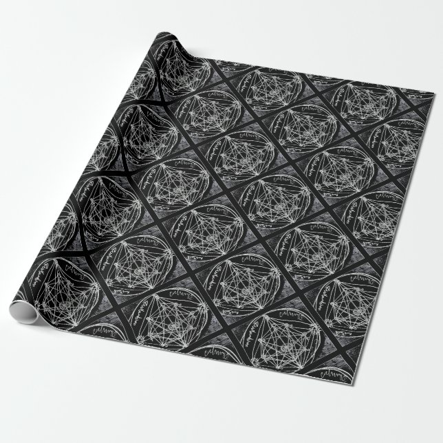 yaie alchemical transmutation art wrapping paper (Unrolled)
