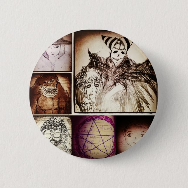 yaie anime manga mystery 2 button (Front)