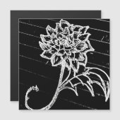 yaie black roses flower goth emo (Front/Back)