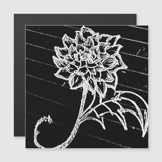 yaie black roses flower goth emo (Front/Back)