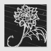 yaie black roses flower goth emo (Front)