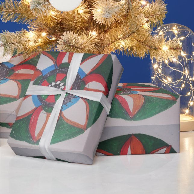 yaie colorful mandala wrapping paper (Holidays)