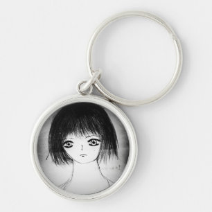 yaie cute anime manga girl keychain
