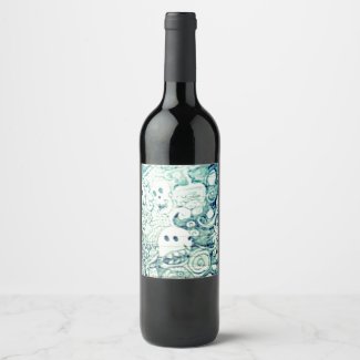 yaie imaginative thinker wine label
