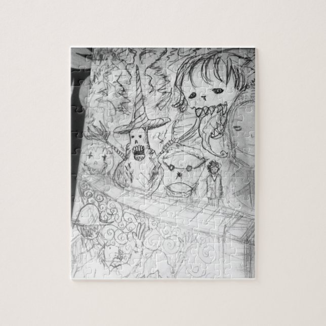 yaie monster manga anime jigsaw puzzle (Vertical)