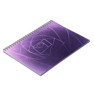Yaie purple spiritual color notebook
