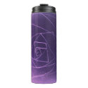 Yaie purple spiritual color thermal tumbler