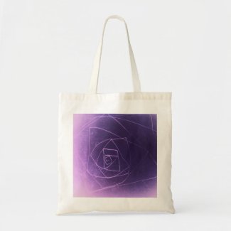 Yaie purple spiritual color tote bag