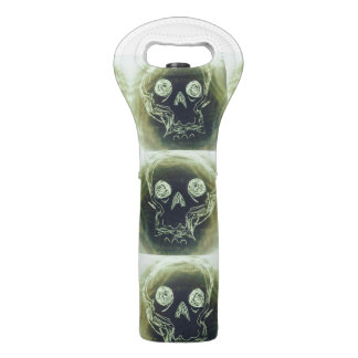 yaie Skull 666 satan Wine Bag
