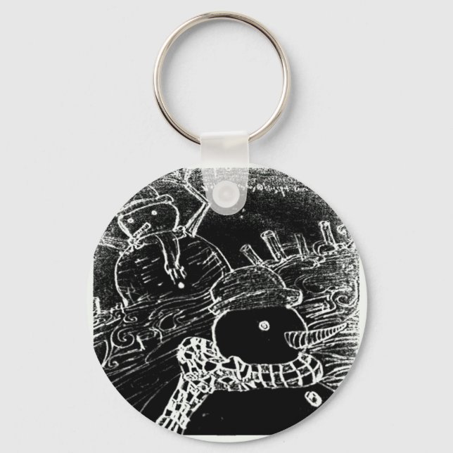 yaie  snow  guardian keychain (Front)