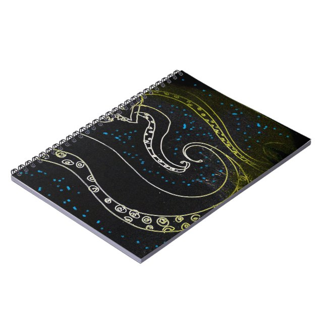 yaie Sweet escape abstract art design Notebook (Left Side)