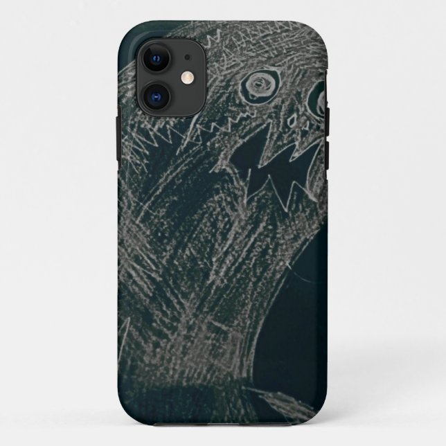 yaie worm drawing and your soul grow dark Case-Mate iPhone case (Back)