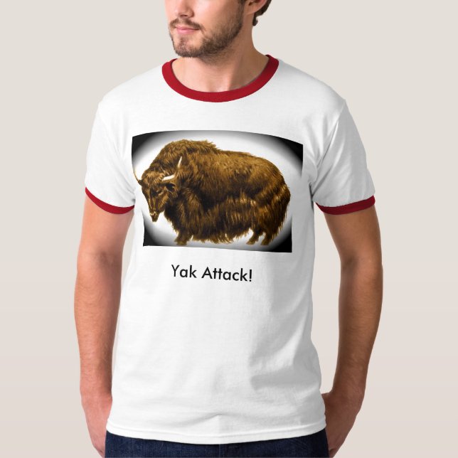 Yak Attack! T-Shirt (Front)