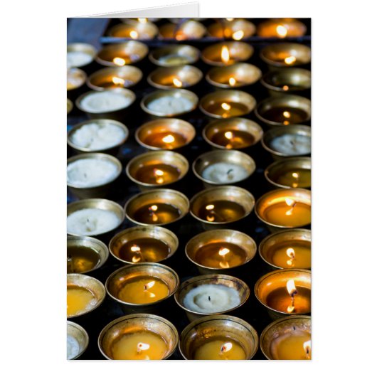 Yak Butter Candles Cards (Front)