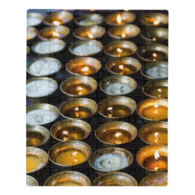 Yak Butter Candles Jigsaw Puzzle (Puzzle Vertical)