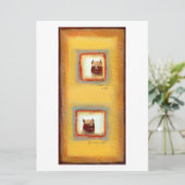 Yak friends couple fun cute odd relationship art (Standing Front)