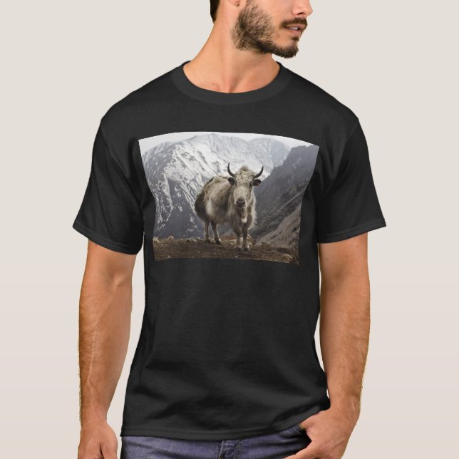 Yak in Nepal T-Shirt (Front)