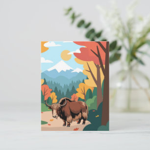 Yak Postcard