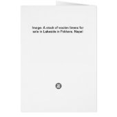 Yak Wool Card (Back)