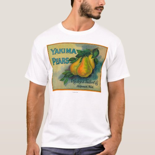 Yakima Pears Crate LabelToppenish, WA