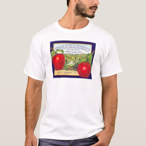 Yakima Valley Apples - Vintage Fruit Crate Label