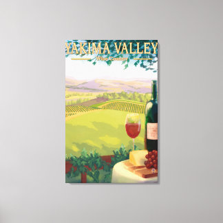Yakima Valley, WashingtonWine Country Canvas Print