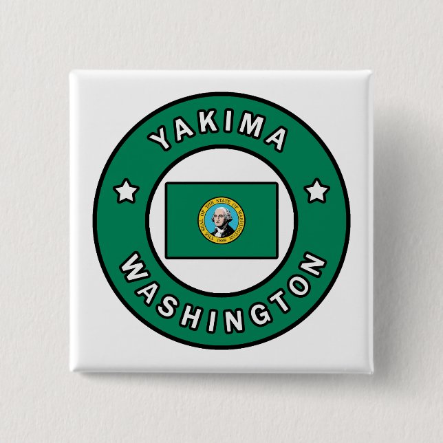 Yakima Washington Button (Front)