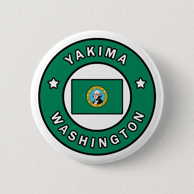 Yakima Washington Button (Front)
