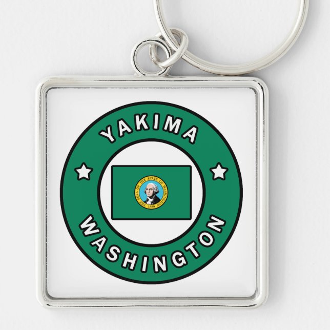 Yakima Washington Keychain (Front)