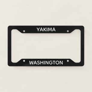 Yakima Washington License Plate Frame