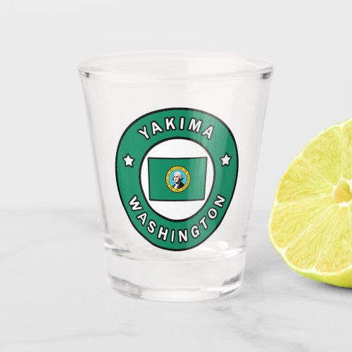 Yakima Washington Shot Glass