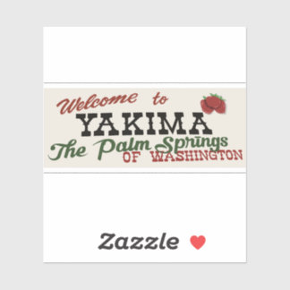 Yakima Washington  Sticker