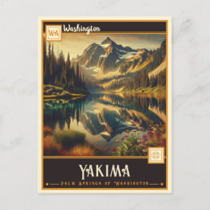Yakima, Washington Vintage Postcard