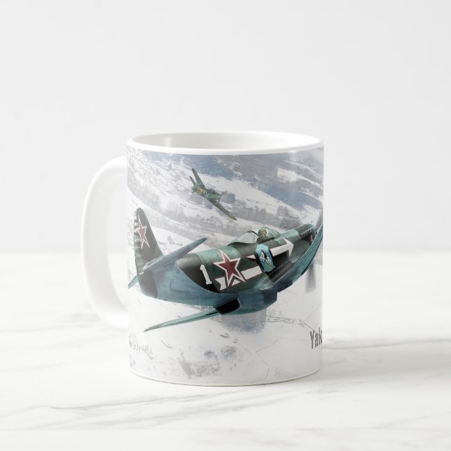 Yakovlev Yak-3 Coffee Mug (Front Left)