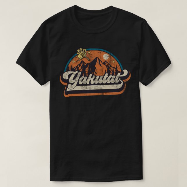 Yakutat, Alaska T-Shirt (Design Front)