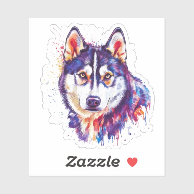 Yakutian Laika Dog Sticker (Sheet)