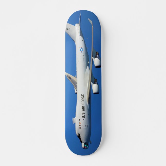 YAL-1A Airborne Laser Aircraft in flight Skateboard Deck (Front)