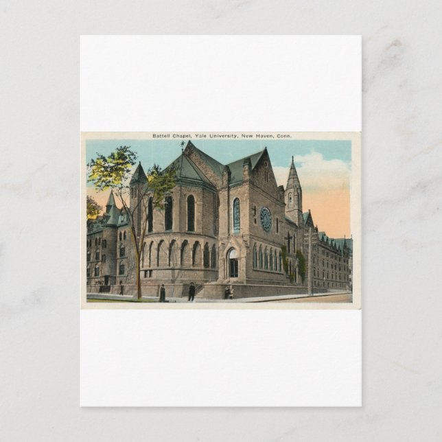 Yale Battell Chapel Postcard (Front)
