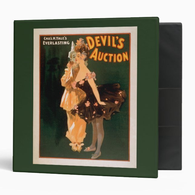 Yale's Everlasting Devil's Auction Play Binder (Front/Inside)