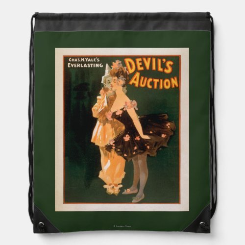 Yales Everlasting Devils Auction Play Drawstring Bag