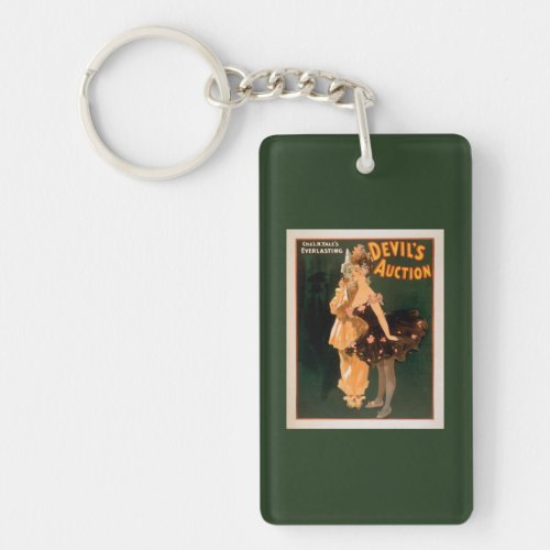 Yales Everlasting Devils Auction Play Keychain