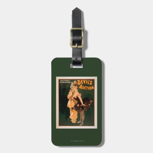 Yales Everlasting Devils Auction Play Luggage Tag