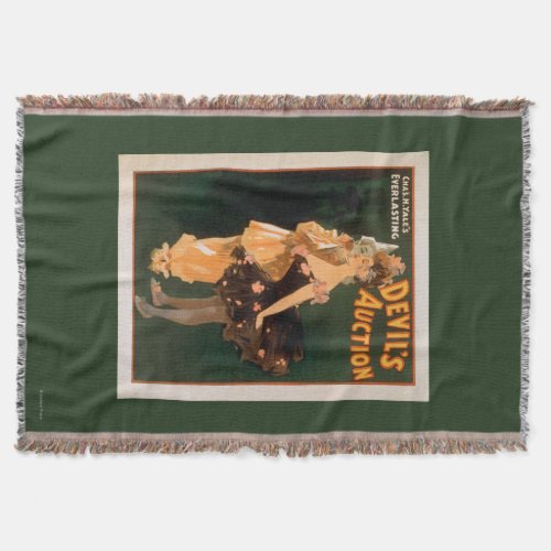 Yales Everlasting Devils Auction Play Throw Blanket