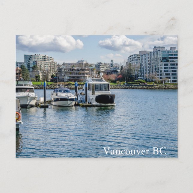 Yaletown City Roundhouse Vancouver BC Postcard (Front)